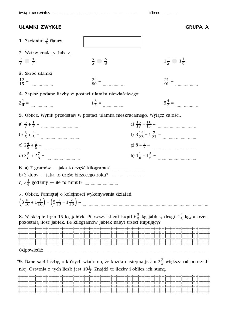 ulamki-zwykle-praca-klasowa-w-4-klasie-szkoly-podstawowej-pdf-pdf