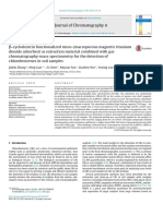 Journal of Chromatography A: Jiabin Zhang, Ning Gan, Si Chen, Muyun Pan, Dazhen Wu, Yuting Cao