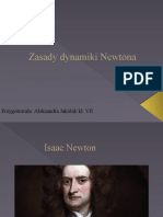Zasady Dynamiki Newtona