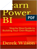 Learn Power BI Step by Step Guide to Building Your Own Reports (CDO Advisors Book 1)