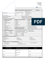 CF71001 Lista de Verificación de Inspección de Concreto