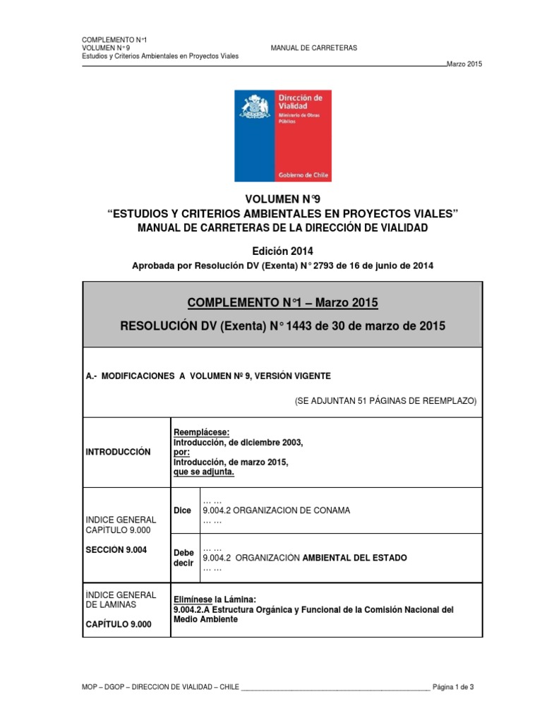 Diagnóstico Ambiental en Proyectos Viales | PDF | Evaluación de impacto ...