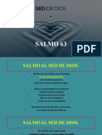 SALMO 63, SED DE DIOS