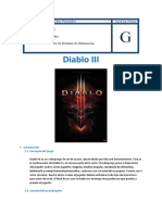 GDD Juego Favorito (Diablo 3) - Gutierrez Llanco Gary Alejandro - InF 281