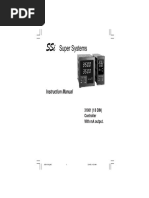 Instruction Manual: 31081 (1/8 DIN) Controller With Ma Output