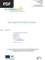 City Logistics With Electric Vehicles