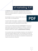 Qué Es El Marketing 4.0 EVOLUCIÒN MK1.O AL 4.0