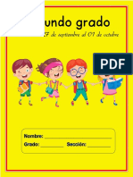 2o Grado Semana 5 Cuaderno de Repaso