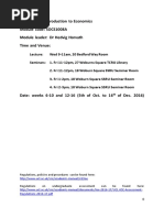 Economics Module Handbook