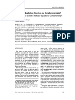 3 MINAYO SANCHES. Quantitativo-Qualitativo Oposição Ou Complementaridade