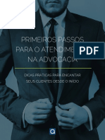 eBook Primeiros Passos Para Atendimento Na Advocacia