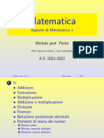 Appunti Di Matematica 1