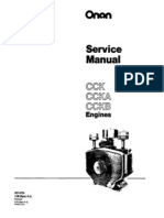 Onan Service Manual CCK Engine 927-0754