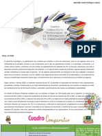 Cuadro Comparativo "Tecnologías de La Información y La Comunicación" 08032021