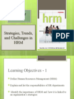 Chapter 1A - Strategies, Trends and Opportunities For Human Resources Management