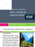 Tema 2 - Fuentes Del Derecho Laboral