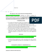 Modelo de Petición A Empresa de Servicios Públicos