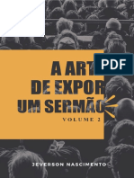 A Arte de Expor Um Sermão. Vl. 2