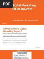 Digital Marketing For Restaurant: How To Drive Web Traffic and Conversions