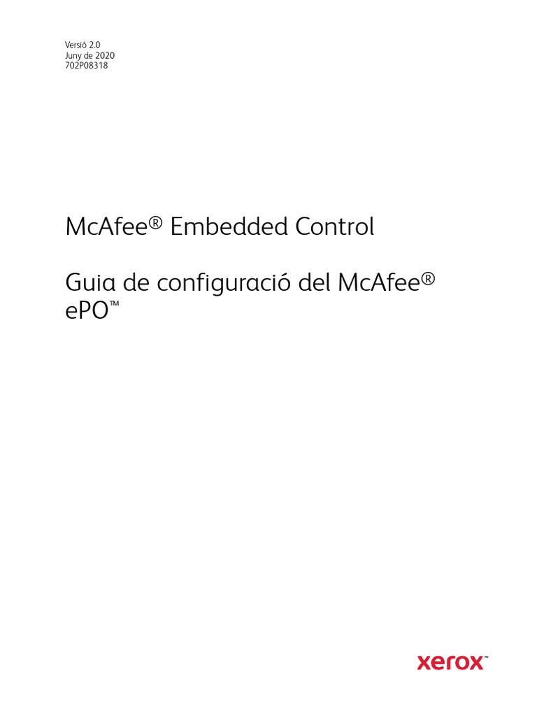 Mcafee EPO Config Guide CA PDF