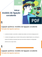 Ligação Química - Modelo de Ligação Covalente