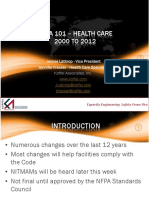 2011 NFPA101 HealthCare2000to2012