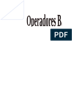 3 Operadores Basicos