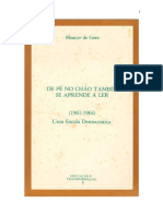 Livro Moacyr de Pe No Chao 1980