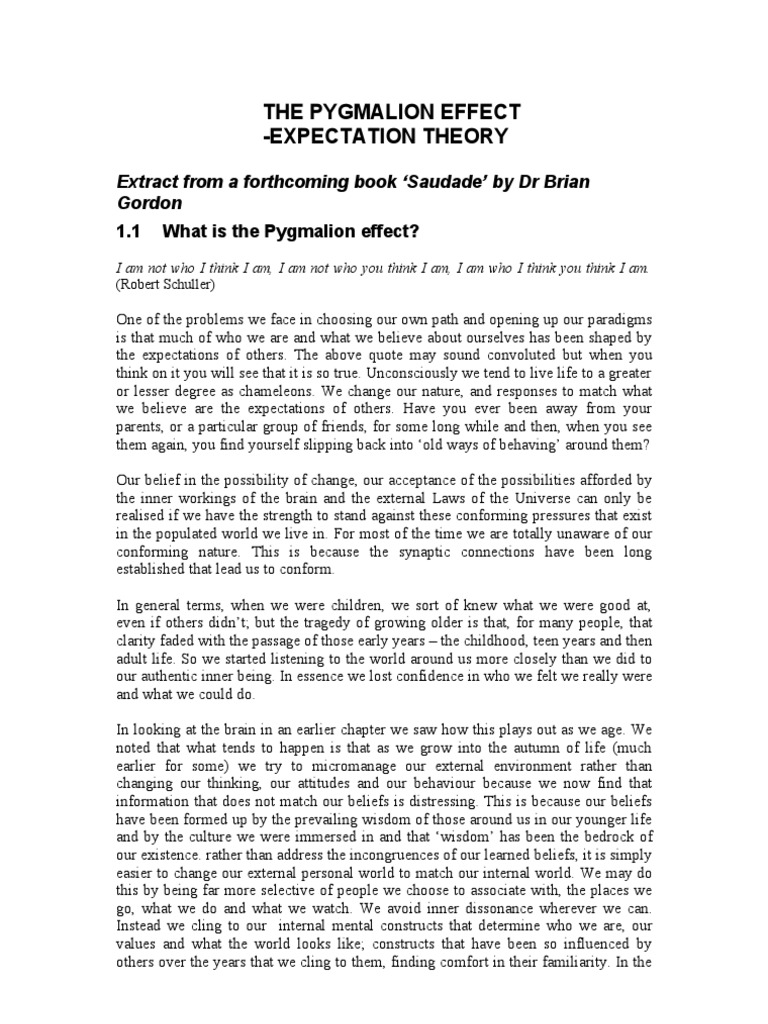 Pygmalion effect in the workplace image