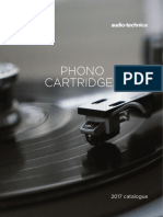 Phono Cartridges: 2017 Catalogue