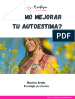 Ebook Cómo Mejorar Tu Autoestima