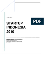 Reportase Startup Indonesia 2010