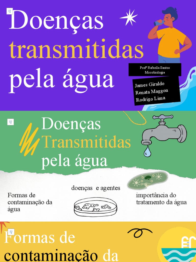 Doenças Transmitidas Pela Água | PDF | Águas residuais | Hepatite