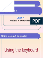 Ict Year 1: Using A Computer