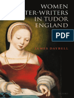 James Daybell - Women Letter-Writers in Tudor England (2006)