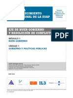 1- GOBIERNO Y POLITICAS PUBLICAS