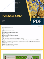 Mapa - Paisagismo