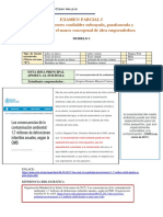 Examen Parcial I Registro de Fuentes Confiables Subrayada, Parafraseada y Sumillada para El Marco Conceptual de Idea Emprendedora