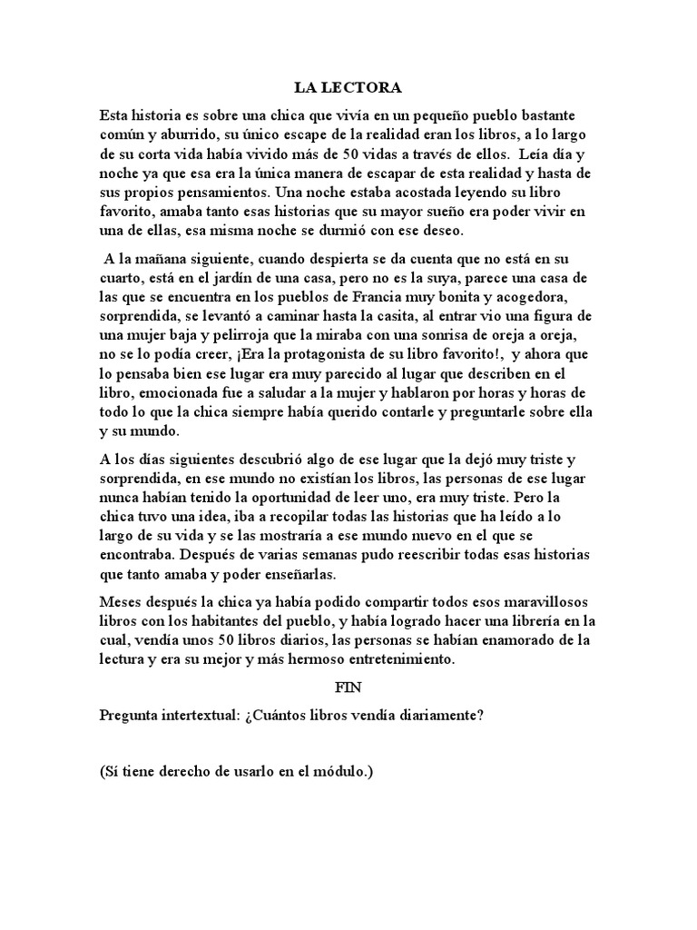 La Lectora y sus Mundos de Libros | PDF