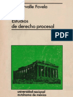 Estudios de Derecho Procesasl - Ovale Favela 01