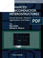 Advanced Semiconductor Heterostructures Novel Devices Potential Device Applications and Basic Prope