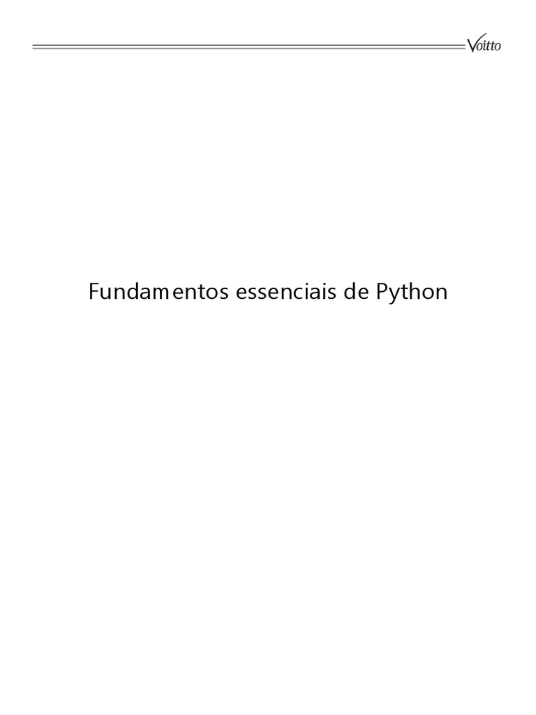 Tipagem em Desenvolvimento Python | PDF | Python (linguagem de ...