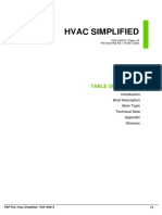 Hvac Simplified: Table of Content