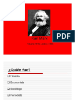 06 - Karl Marx - Reseña - Power Point