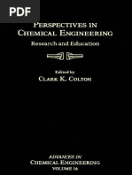 Advances in Chemical Engineering Perspectives in Chemical Engineering Research and Education - 01