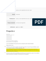 Evaluación Inicial Bussines Plan