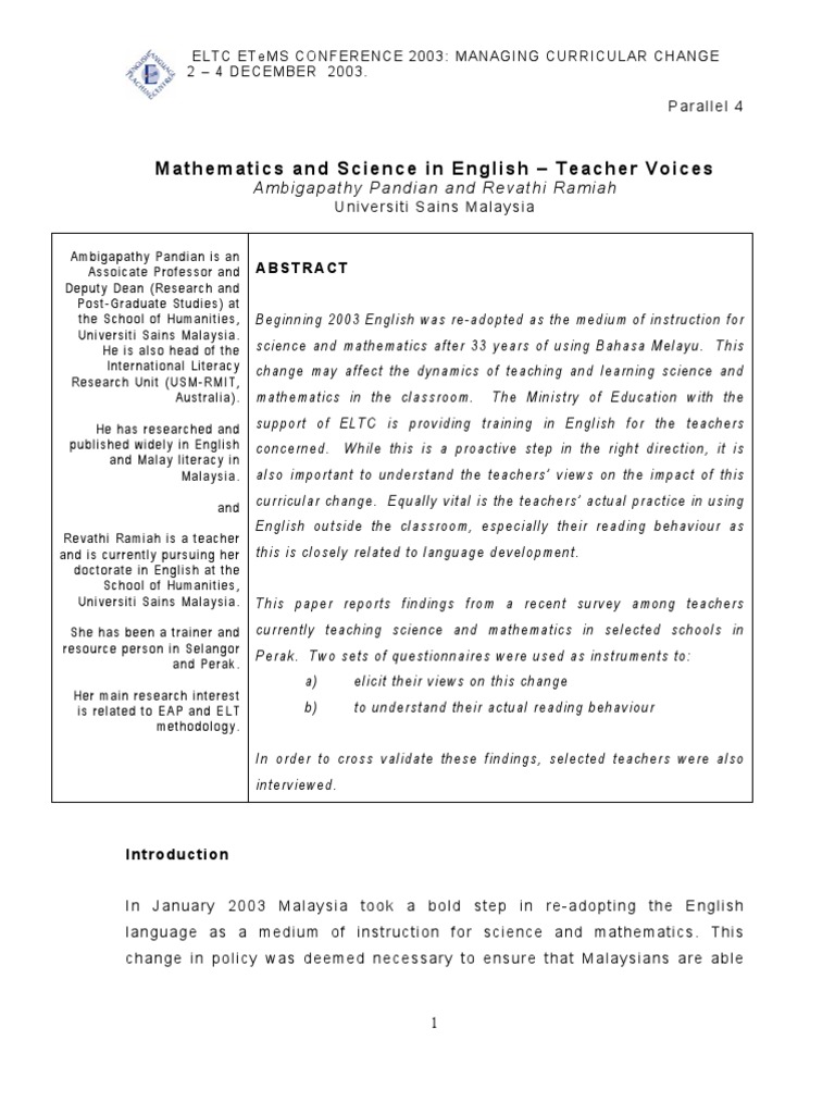 Teacher Perspectives on English Instruction | PDF | Teachers | Literacy