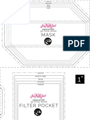 3D Template See Kate Sew PDF