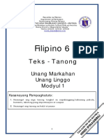 FILIPINO-6 Q1 Mod1