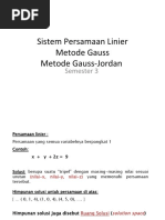 Download P6 Metode Gauss - Jordan by Emil Fadillah SN52818326 doc pdf